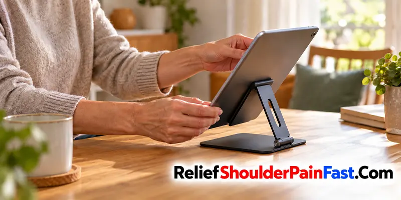 Posture and neck and shoulder tension