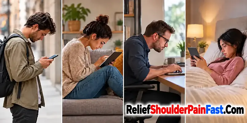 Posture and neck and shoulder tension