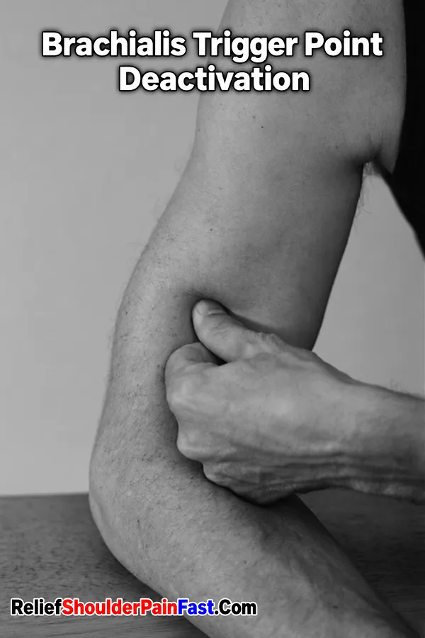 Brachialis self-massage technique
