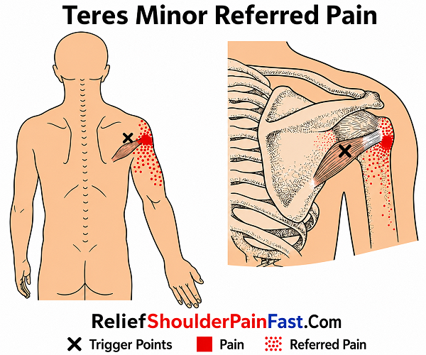 Teres Minor referred pain pattern